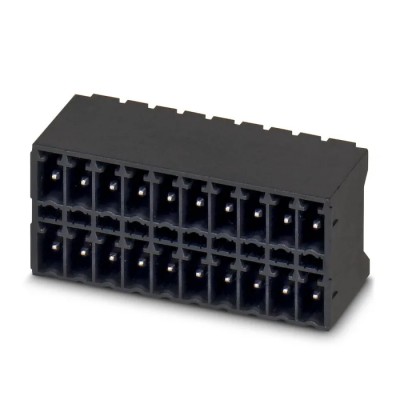 Phoenix Contact Pluggable Terminal Block, 8-Contact, 3.5 mm Pitch, 2 Row, Male, Straight, Liquid Crystal Polymer 1953732
