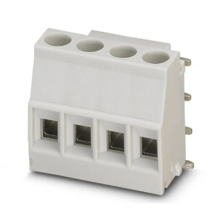 Phoenix Contact PCB Terminal Block 4-Contact, 5 mm Pitch, Surface Mount, 400V, 24A, Light Grey, Polyamide, MKDSO 2 2908472