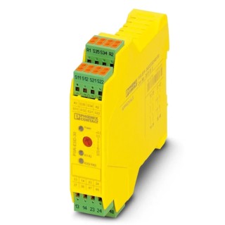 Phoenix Contact Safety Relay 24V DC, 3 Safety Contacts, DIN Rail Mount, PSR-SPP Series 2981813