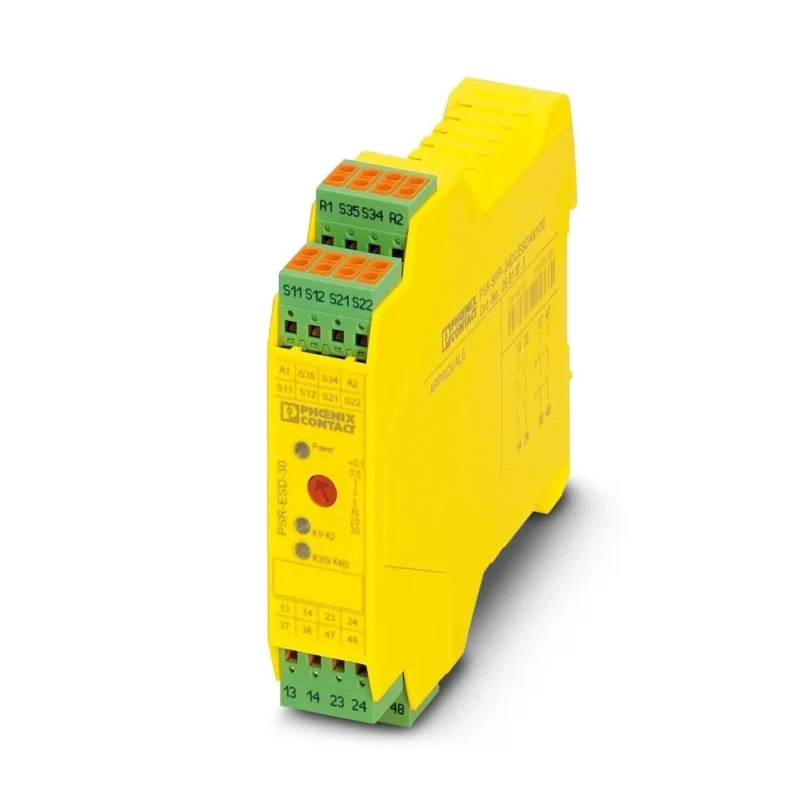 Phoenix Contact Safety Relay 24V DC, 3 Safety Contacts, DIN Rail Mount, PSR-SPP Series 2981813