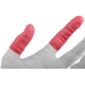 RS PRO Pink Latex Finger Cots, Medium, Anti-Static, ESD Safe, Powder-Free, 720 Per Pack 241-8403