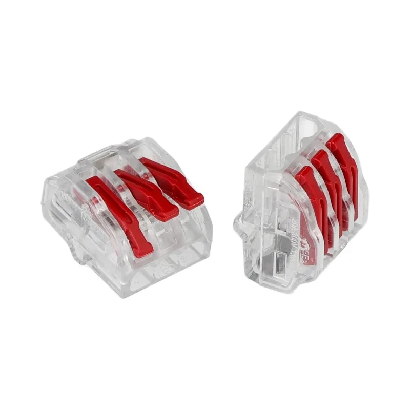 HellermannTyton Insulated Wire Splice Connector, Tin Plated, Polycarbonate, 14-28 AWG, HCRN-3