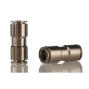 Festo Nickel Plated Brass Pneumatic Fitting Straight Tube-to-Tube Adapter Push-in 8 mm NPQH-D-Q8-E-P10