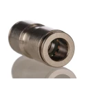 Festo Nickel Plated Brass Pneumatic Fitting Straight Tube-to-Tube Adapter Push-in 8 mm NPQH-D-Q8-E-P10