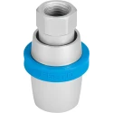 Festo Slide Pneumatic Manual Control Valve, Aluminium Alloy, Double Solenoid, Bistable, 3/2, G 1/4 in, 12 bar VBOH-32-G14