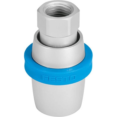 Festo Slide Pneumatic Manual Control Valve, Aluminium Alloy, Double Solenoid, Bistable, 3/2, G 1/4 in, 12 bar VBOH-32-G14