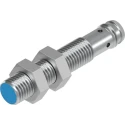 Festo Threaded Barrel Inductive Proximity Sensor PNP, M8 x 1, 1.5mm Detection, Stainless Steel, Polyamide SIEN-M8B-PO-S-L