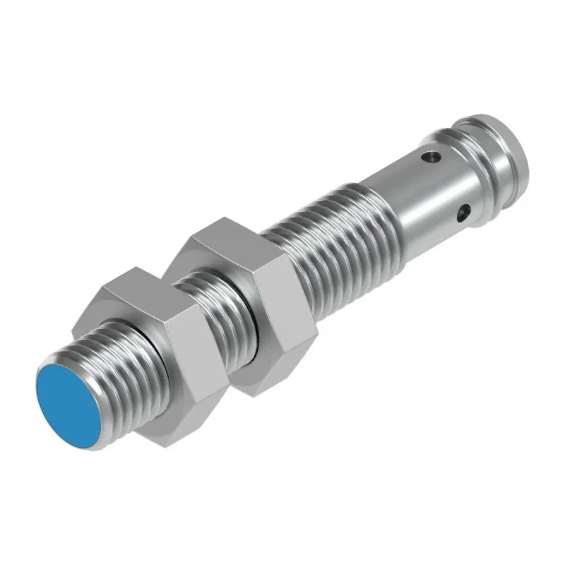 Festo Threaded Barrel Inductive Proximity Sensor PNP, M8 x 1, 1.5mm Detection, Stainless Steel, Polyamide SIEN-M8B-PO-S-L