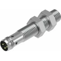 Festo Threaded Barrel Inductive Proximity Sensor PNP, M8 x 1, 1.5mm Detection, Stainless Steel, Polyamide SIEN-M8B-PO-S-L