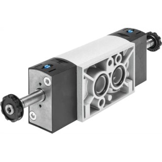 Festo Pneumatic Solenoid Valve Pilot G, VSNC Series, 5/2 Bistable, 10 bar, 1200 L/min, Aluminium Body, VSNC-F-B52-D-G14-F8
