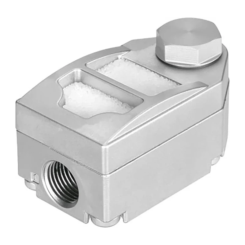 Festo Quick Exhaust Valve, 10 Bar, 1/4 in Male Threaded Connections, Aluminium/Zinc Body VBQF-U-G14-E