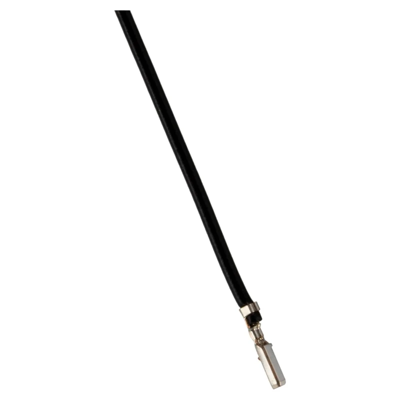 Molex Crimped Wire Cable, 300 mm, Black, 28 AWG, Male Crimp Terminals, UL Listed 79758-1013