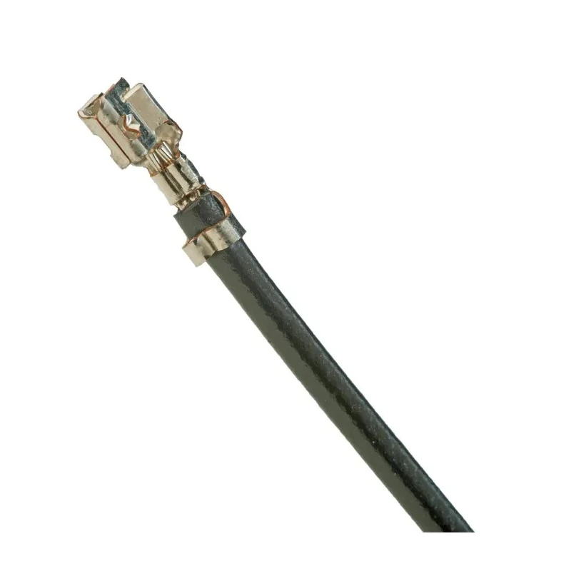 Molex Crimp Wire 300 mm, Male-Female Connectors, 26AWG, Black 79758-1021
