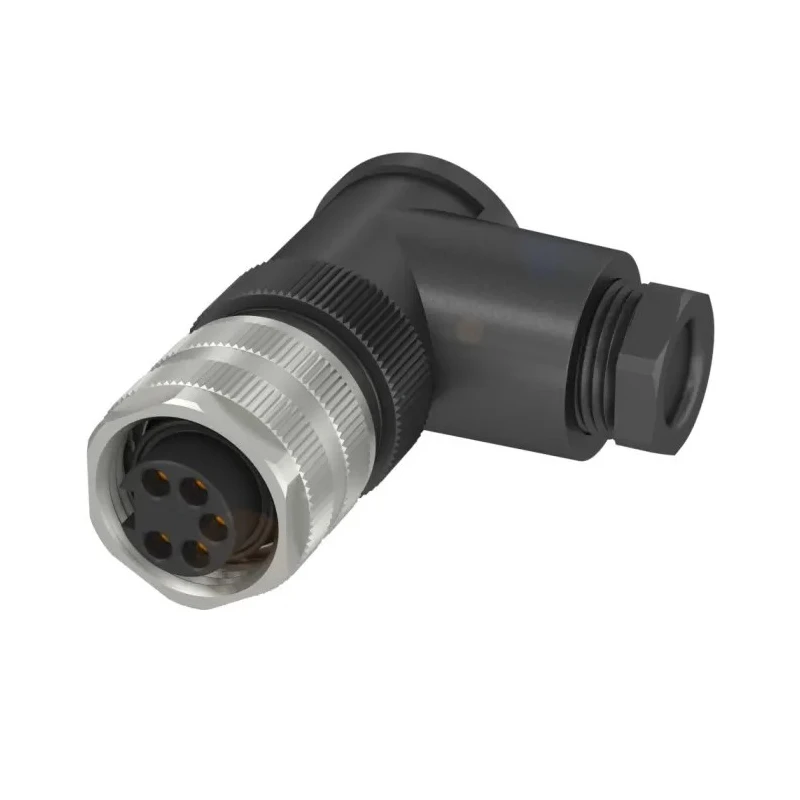 Balluff  Circular Connector, 5 Contacts, Cable Mount, 7/8 in Female Socket, IP67, Right Angle, BCC A345 Series