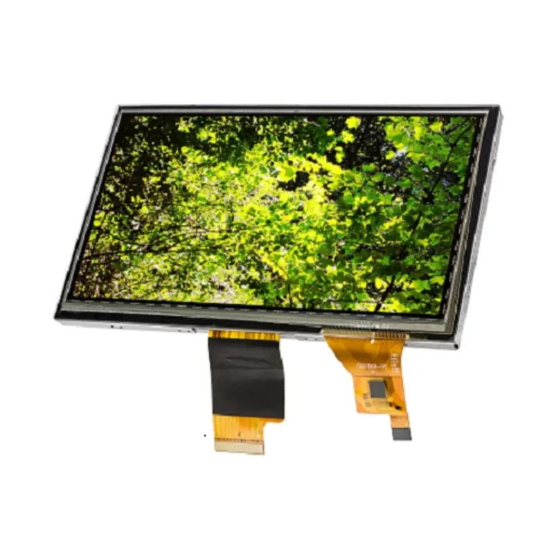 Display Visions LCD Colour Display Touch Screen, 177.8 mm, 1024 x 600 Pixel, LVDS, TFT LED, EA R1024X-70BLWTS