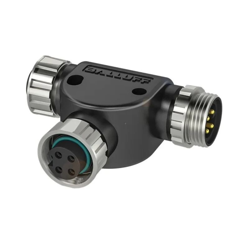 Balluff Circular Connector Adapter 300V AC/DC, 9A, IP67, T-Splitter Design BCC0AA6