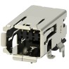 TE Connectivity Type I Surface Right Angle Mini I/O Connector Female, 8 Way, Shielded 2294417-1