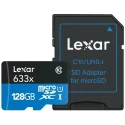 Lexar Industrial Grade MicroSDXC Memory Card 128GB, UHS-I U1, Class 10 LSDMI128BBEU633A