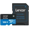 Lexar Industrial Grade MicroSDXC Memory Card 128GB, UHS-I U1, Class 10 LSDMI128BBEU633A