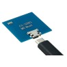 Hirose Right Angle Surface Mount Female USB Type C Connector CX70M-24P2, 1 Port, USB 3.1, 20V, 5A