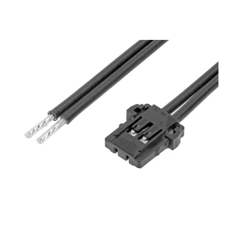 Molex Wire to Board Cable 2 Way Female Picolock to 2 Way Unterminated 100 mm, Polyamide Jacket, 250V 219657-2021