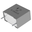KEMET R60 Film Capacitor, 100nF, ±10% Tolerance, 400V DC, 200V AC, Radial, 15mm Lead Pitch, R60MI3100AA30K