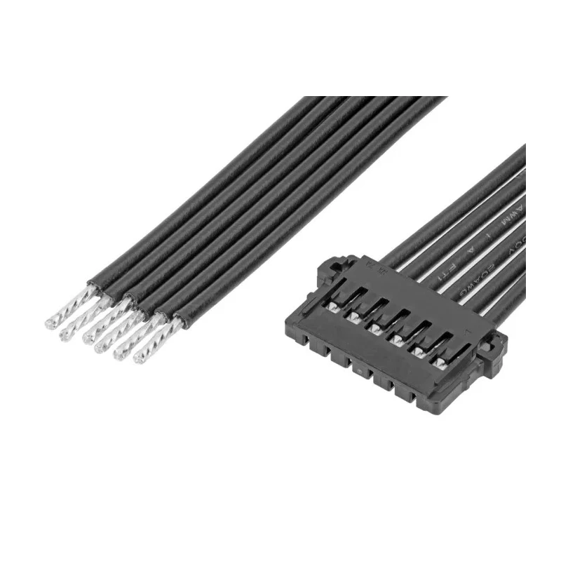 Molex Wire to Board Cable, 6 Way Female Picolock to 6 Way Unterminated, 150 mm, Polyamide Jacket, 250V 219657-2062