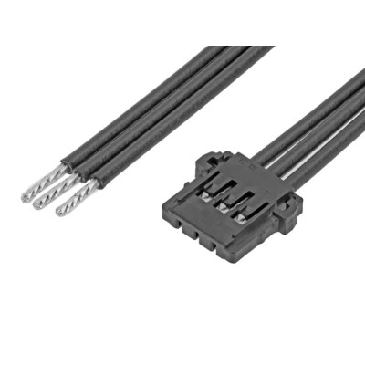 Molex Wire to Board Cable, 3 Way Female Picolock to 3 Way Unterminated, 300 mm, 250V, Polyamide Jacket, 219657-2033