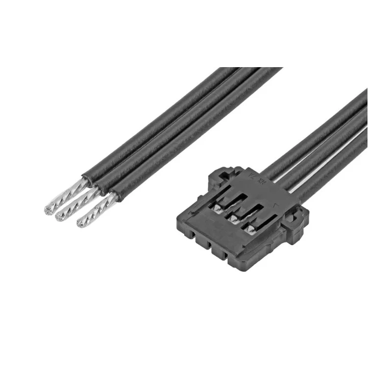 Molex Wire to Board Cable, 3 Way Female Picolock to 3 Way Unterminated, 300 mm, 250V, Polyamide Jacket, 219657-2033