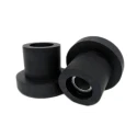 RS Pro Cylindrical M12 Anti-Vibration Mount, Rubber Bush, 155 kg Compression, 45 mm OD, 25 mm Height 126-3573