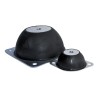 RS PRO Round M10 Anti-Vibration Mount Screw, 140 kg Compression, 136 mm OD, 40 mm Height 126-3580