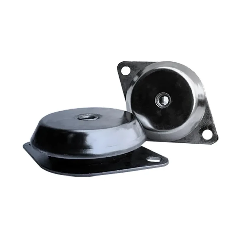 RS PRO Round Anti-Vibration Mount M12 Fail Safe, 124 kg Compression Load, 110 mm OD, 35 mm Height, Natural Rubber 126-3889