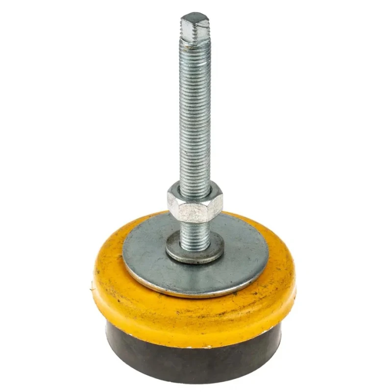RS PRO M12 Adjustable Foot Mild Steel 600 kg Static Load Capacity 126-3896