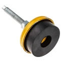 RS PRO M12 Adjustable Foot Mild Steel 600 kg Static Load Capacity 126-3896