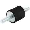 RS PRO M10 Anti-Vibration Mount Male to Male Bobbin, 154.8 kg Compression, 50 mm OD, 35 mm Height 126-3981