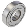 SKF Single Row Deep Groove Ball Bearing, Shielded, 30 mm ID, 72 mm OD, 19 mm Width, C4 Clearance, 11000 rpm, 6306-2Z/C4