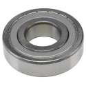 SKF Single Row Deep Groove Ball Bearing, Shielded, 30 mm ID, 72 mm OD, 19 mm Width, C4 Clearance, 11000 rpm, 6306-2Z/C4