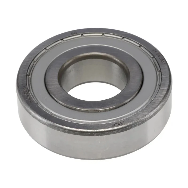 SKF Single Row Deep Groove Ball Bearing, Shielded, 30 mm ID, 72 mm OD, 19 mm Width, C4 Clearance, 11000 rpm, 6306-2Z/C4