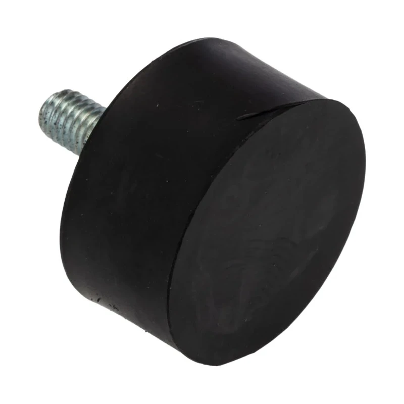 RS PRO Cylindrical Anti-Vibration Mount Male Buffer Foot M8, 80.26 kg Compression, 40 mm OD, 20 mm Height 126-4971