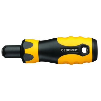 Gedore Pre-Settable Torque Screwdriver 2.5 To 13.5 Nm 1/4 in Drive ESD Safe ±6% Accuracy 140mm 3510204