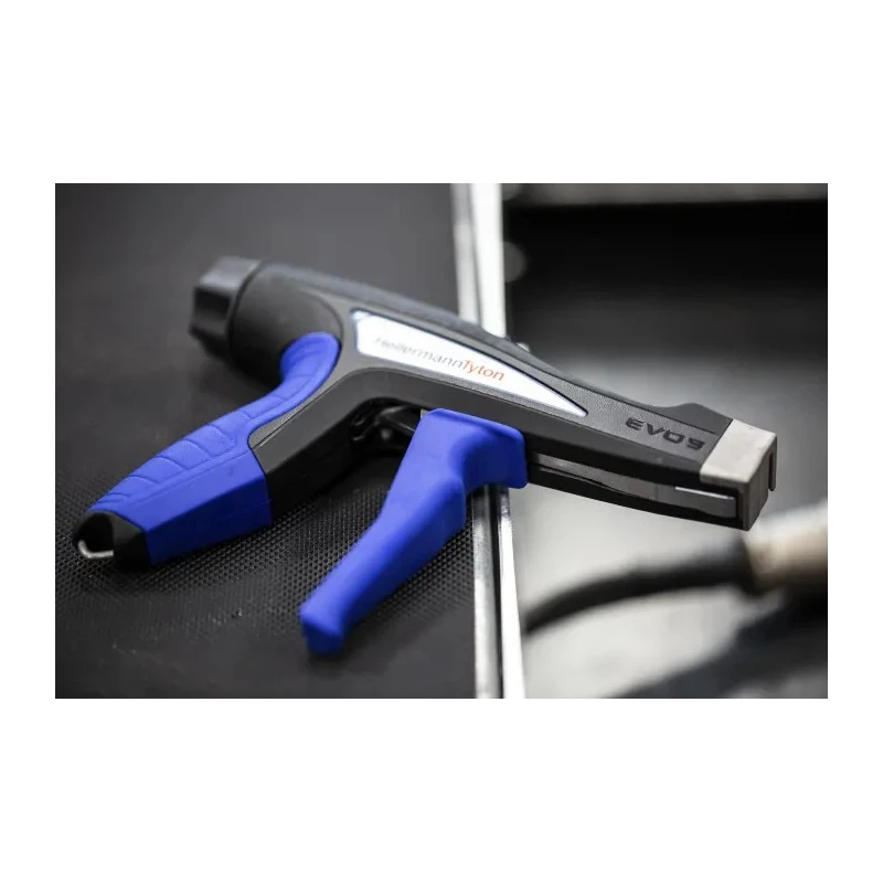HellermannTyton EVO9 Cable Tie Gun, Ergonomic Plastic Handle, 13 mm Capacity EVO9
