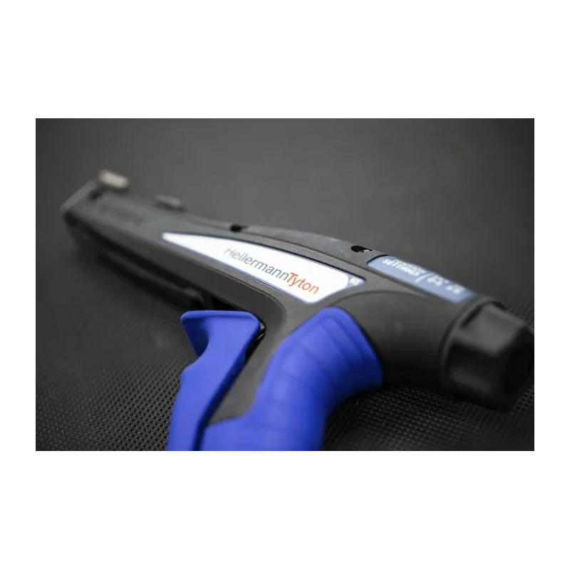 HellermannTyton EVO9 Cable Tie Gun, Ergonomic Plastic Handle, 13 mm Capacity EVO9