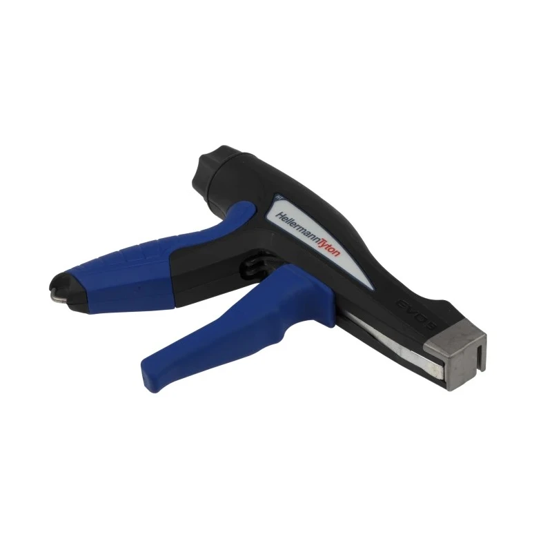 HellermannTyton EVO9 Cable Tie Gun, Ergonomic Plastic Handle, 13 mm Capacity EVO9