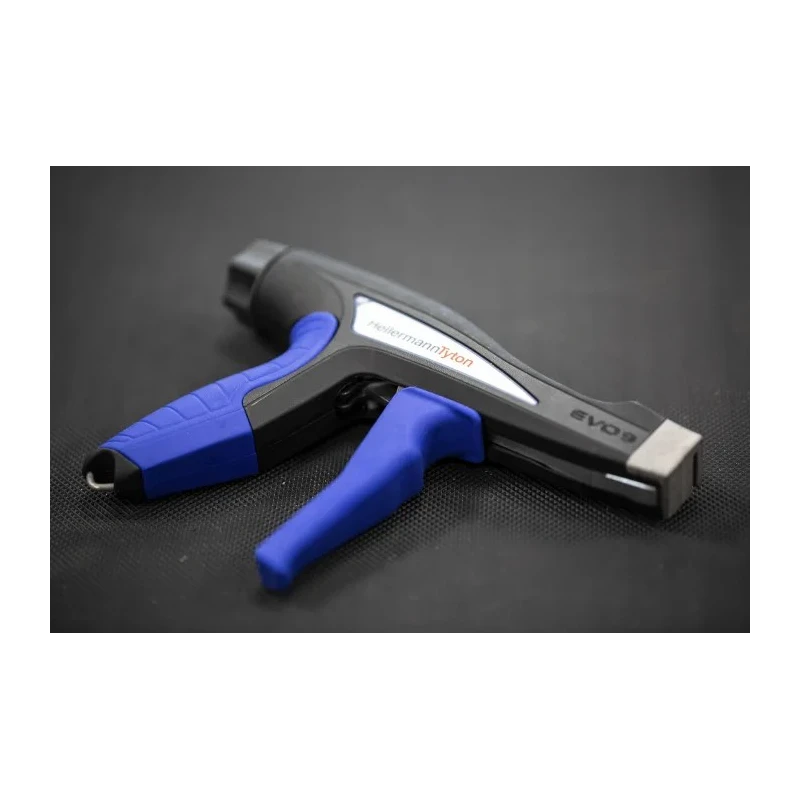 HellermannTyton EVO9 Cable Tie Gun, Ergonomic Plastic Handle, 13 mm Capacity EVO9