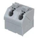 WAGO PCB Female Solder Pin Lighting Connector, 2-Pole, 1kV, Grey, Tin Plated, 7.5mm Pitch 250-602