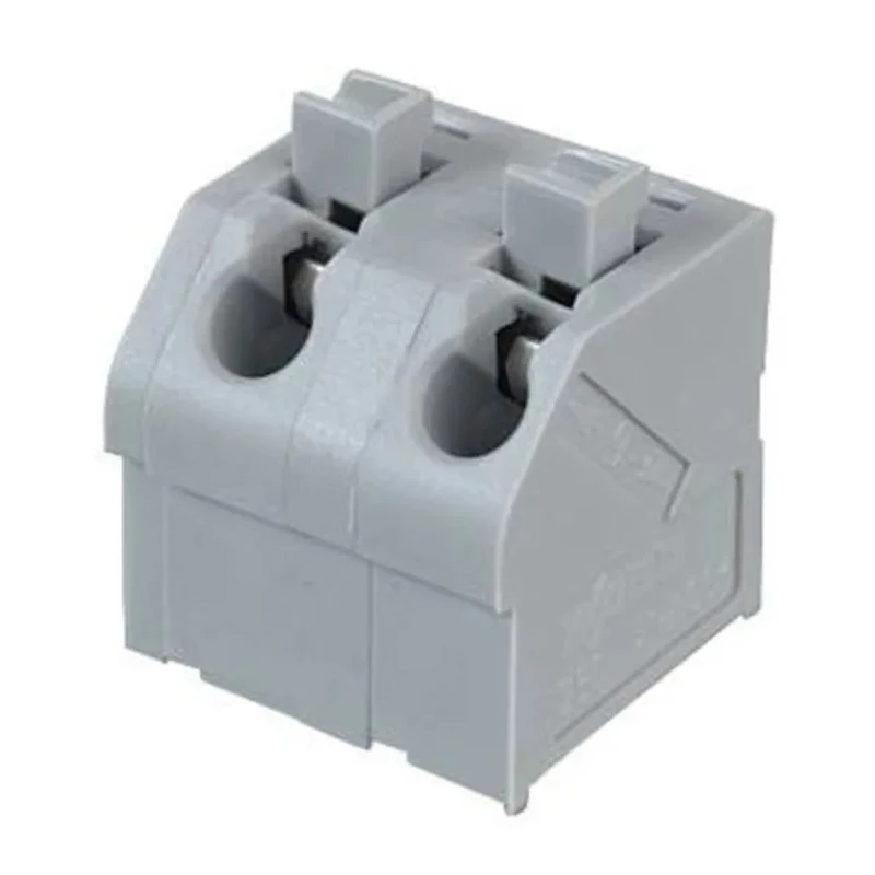 WAGO PCB Female Solder Pin Lighting Connector, 2-Pole, 1kV, Grey, Tin Plated, 7.5mm Pitch 250-602