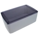 CAMDENBOSS 1102 Series ABS Enclosure Grey Transparent Lid IP54 155x95x60 mm CSACTT004