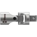 Wera Zyklop 8795 A Universal Joint, 1/4 Inch Square Drive, Chrome Vanadium Steel, 35.5mm Overall Length 05003528001