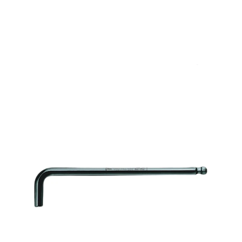 Wera 13 Piece L-Shaped Hex Key Set, Hex Size 0.05 to 3/8 in, BlackLaser Finish, Long Arm 05021728001