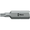 Wera Screwdriver Bit 6.35 mm Tip T9 Torx Hex Drive 25 mm Overall Length 1-Piece 05066499001